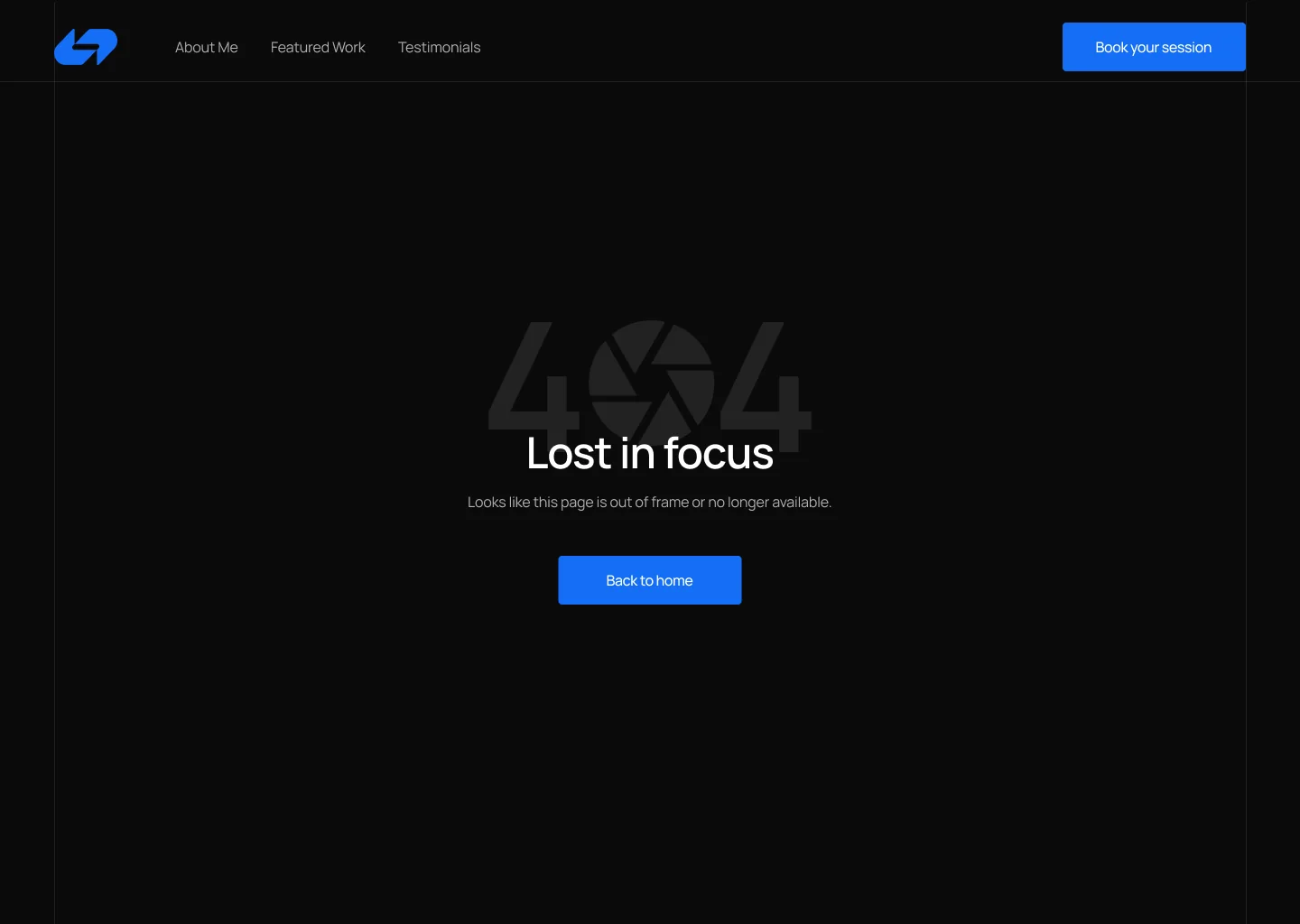 Custom 404 page